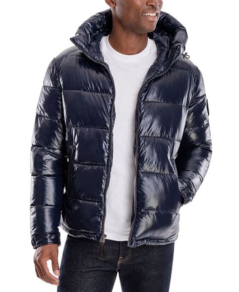 michael kors men's puffer jacket